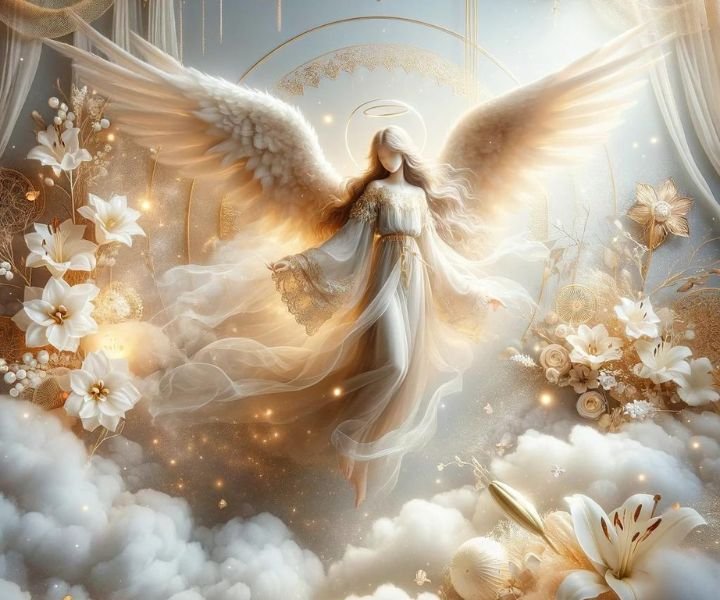 Anjo Aesthetic Beleza e Serenidade do Mundo Celestial