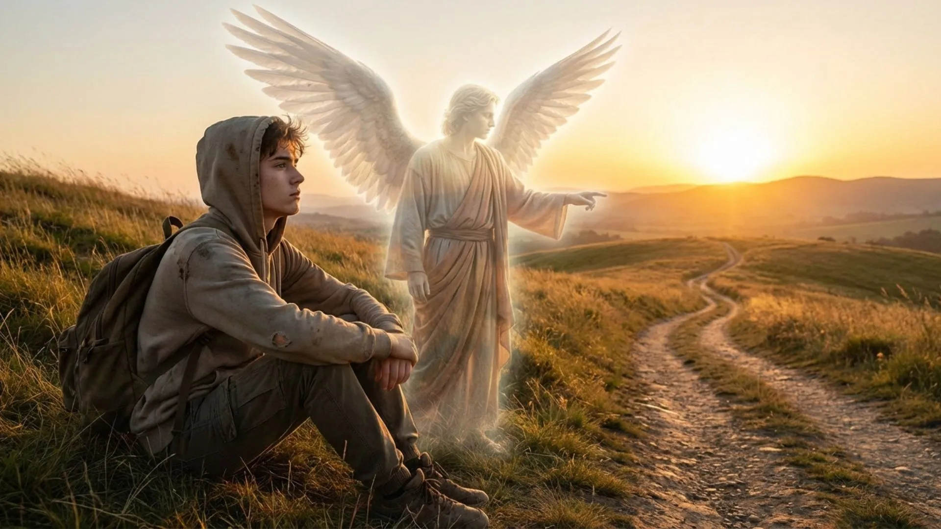 simbolismo do silêncio do anjo da guarda