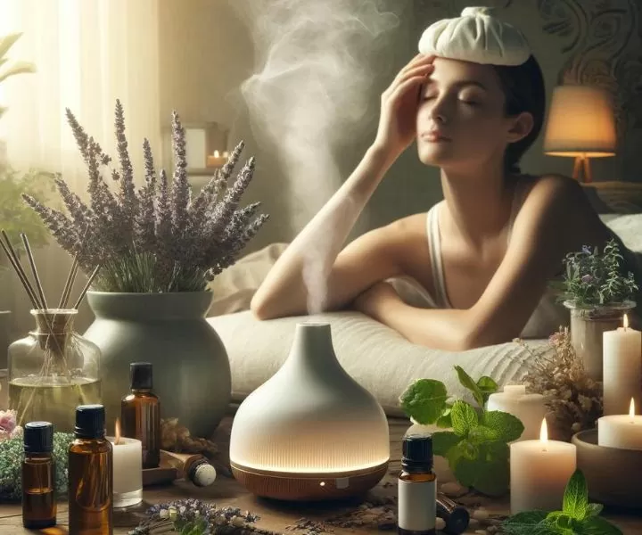 Aromaterapia para auxiliar nas dores de cabeça