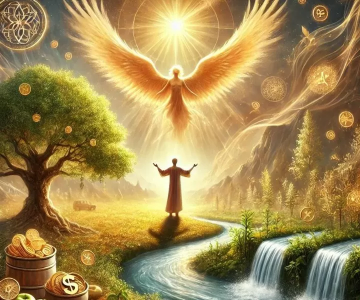 Oração do Anjo Omael: Pedindo Abundância e Prosperidade