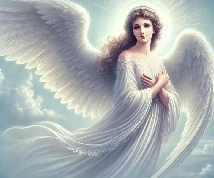 Oração do Anjo a Maria: Rendendo-se à Devoção e Amor Celestia