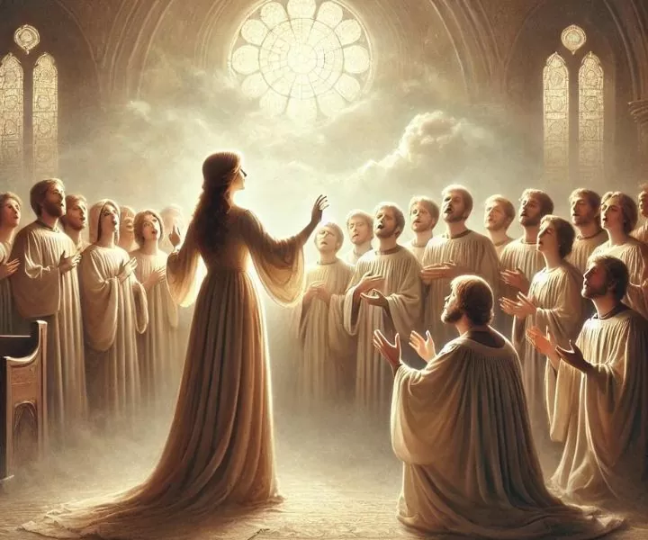 Oração do Santo Anjo Cantada Louvando com Devoção