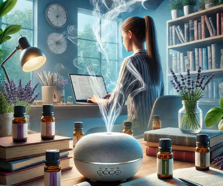Aromaterapia na melhora nos estudos