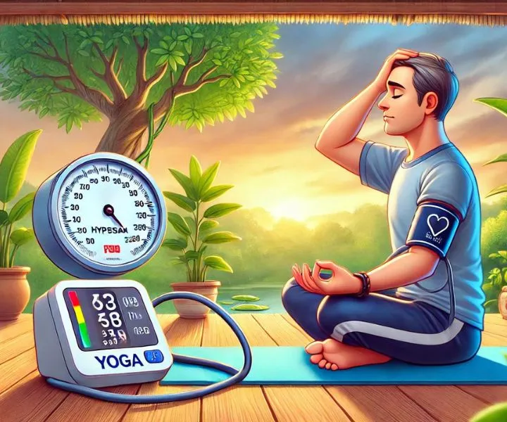 Reduzindo a Hipertensão Através do Yoga