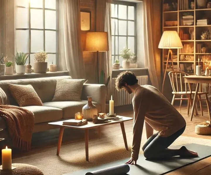 Construindo uma Prática de Yoga em Casa