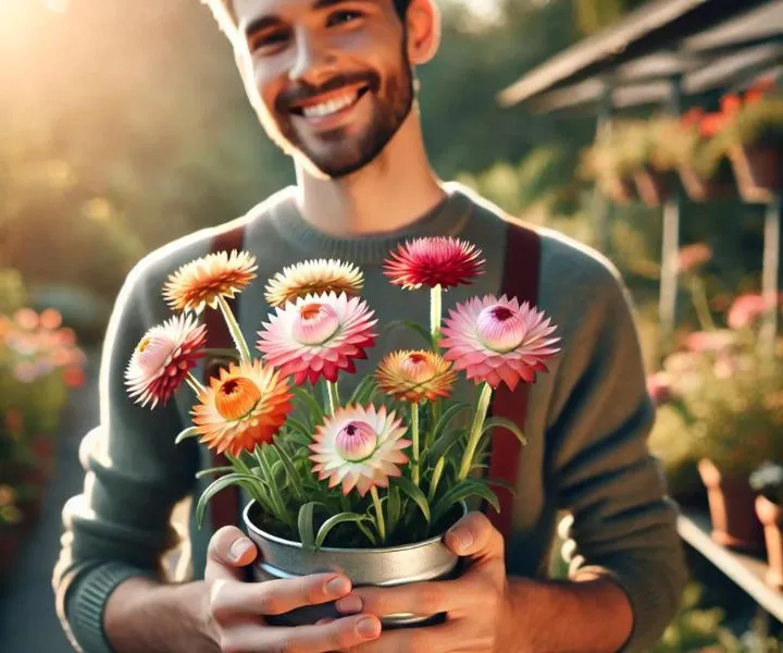 Os Benefícios de Ter um Jardim de Flores Perpétuas