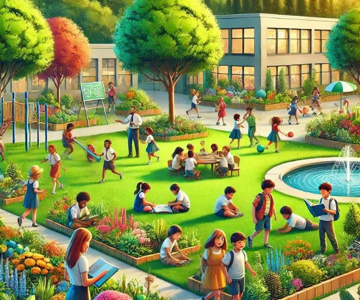 A Importância das Áreas Verdes nas Escolas