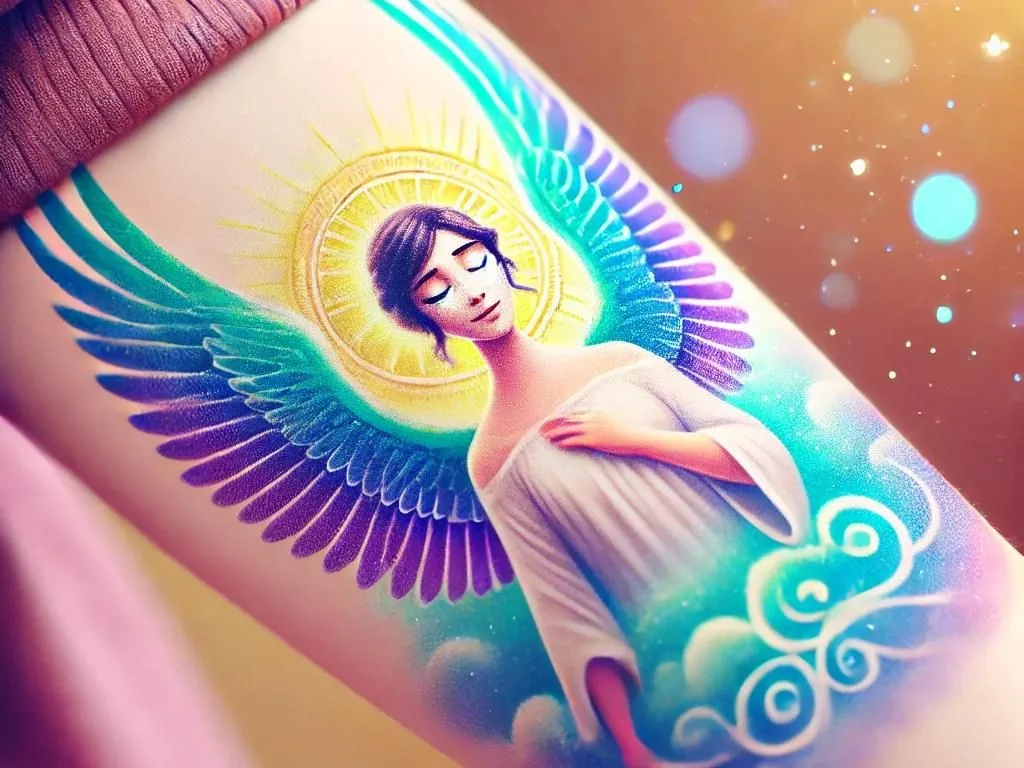 Por Que a Tatuagem de Anjo da Guarda é Tão Popular